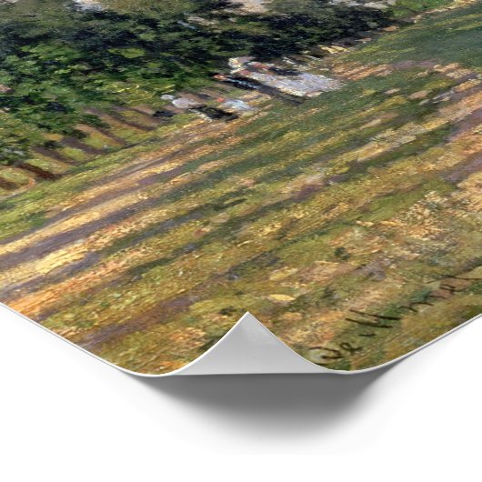 Claude Monet | Marina te Argenteuil, 1872 Poster (Hoek)