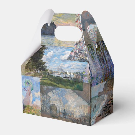 Claude Monet - Masterstuks Patchwork Bedankdoosjes (Achterkant)