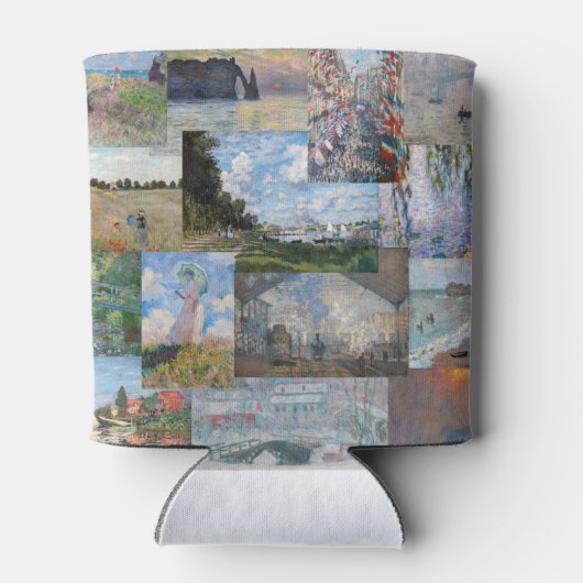 Claude Monet - Masterstuks Patchwork Blikjeskoeler (Achterkant)