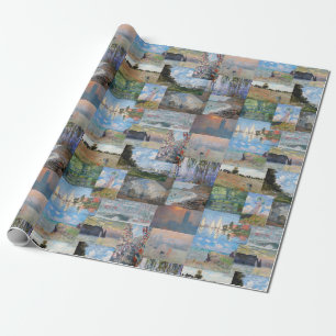 Claude Monet - Masterstuks Patchwork Cadeaupapier