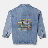Claude Monet - Masterstuks Patchwork Denim Jacket (Achterkant)