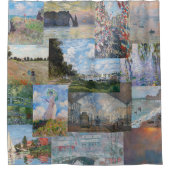 Claude Monet - Masterstuks Patchwork Douchegordijn (Voorkant)