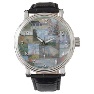 Claude Monet - Masterstuks Patchwork Horloge