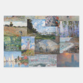 Claude Monet - Masterstuks Patchwork Inpakpapier Vel (Voorkant 3)