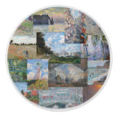 Claude Monet - Masterstuks Patchwork Keramische Knop (Voorkant)