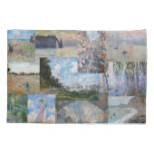 Claude Monet - Masterstuks Patchwork Kussensloop (Achterkant)