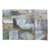 Claude Monet - Masterstuks Patchwork Kussensloop (Voorkant)