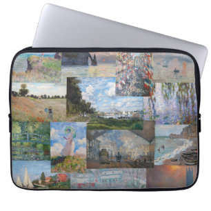 Claude Monet - Masterstuks Patchwork Laptop Sleeve