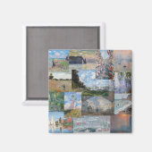 Claude Monet - Masterstuks Patchwork Magneet (Voorkant / Achterkant)