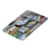 Claude Monet - Masterstuks Patchwork Magneet (Linkerzijde)
