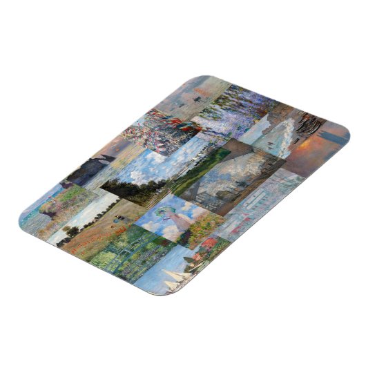 Claude Monet - Masterstuks Patchwork Magneet (Linkerzijde)