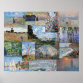Claude Monet - Masterstuks Patchwork Poster (Voorkant)