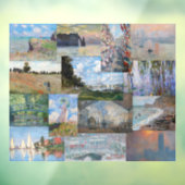 Claude Monet - Masterstuks Patchwork Raamsticker (Vel 3)
