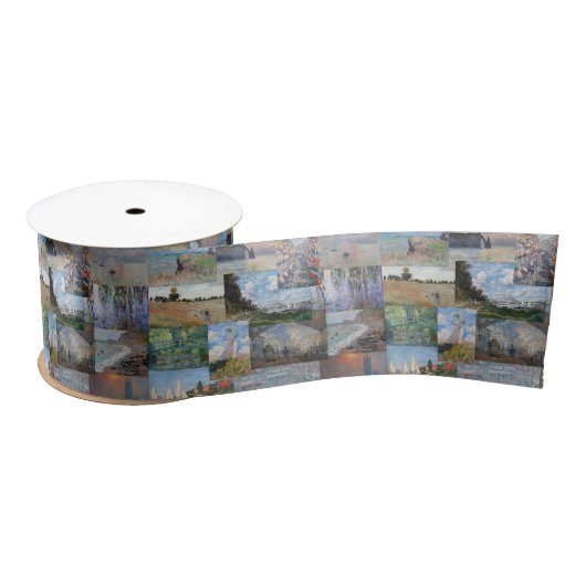 Claude Monet - Masterstuks Patchwork Satijnen Lint (Spoel)