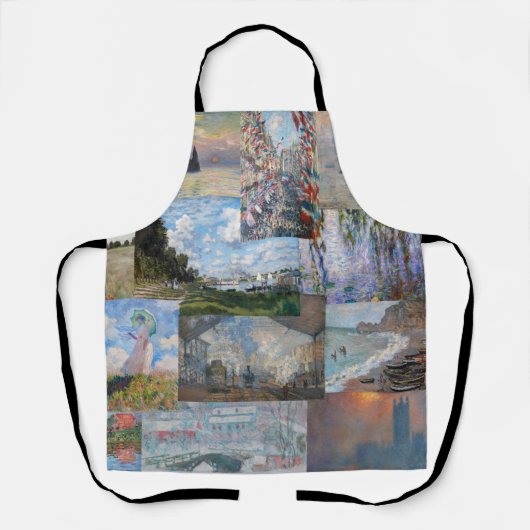 Claude Monet - Masterstuks Patchwork Schort (Voorkant)