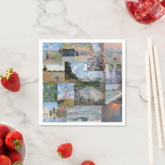 Claude Monet - Masterstuks Patchwork Servet (Insitu)