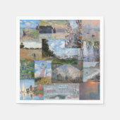 Claude Monet - Masterstuks Patchwork Servet (Voorkant)