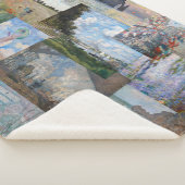 Claude Monet - Masterstuks Patchwork Sherpa Deken (3/4)