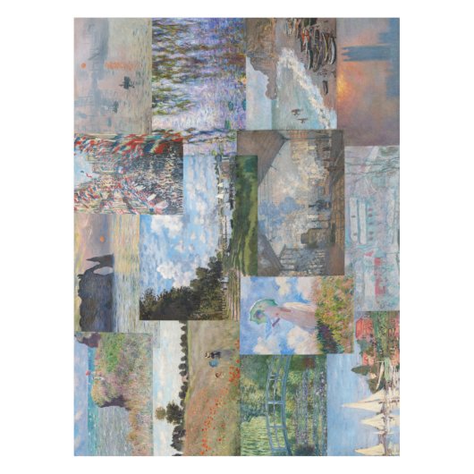 Claude Monet - Masterstuks Patchwork Tafelkleed (Voorkant)