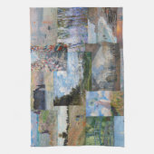 Claude Monet - Masterstuks Patchwork Theedoek (Verticaal)