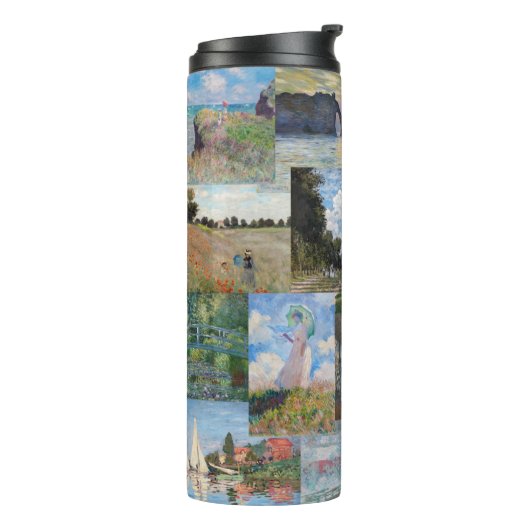 Claude Monet - Masterstuks Patchwork Thermosbeker (Gedraaid links)