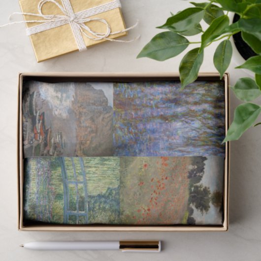 Claude Monet - Masterstuks Patchwork Tissuepapier (Geschenk)