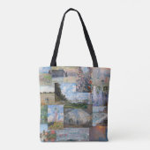 Claude Monet - Masterstuks Patchwork Tote Bag (Achterkant)