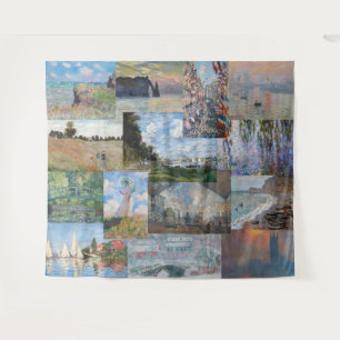 Claude Monet - Masterstuks Patchwork Wandkleed