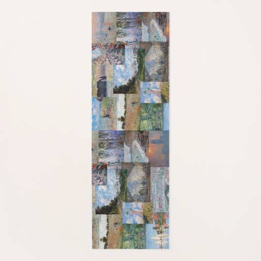 Claude Monet - Masterstuks Patchwork Yogamat (Voorkant)