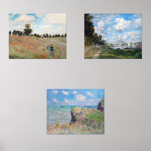 Claude Monet - Masterstuks Selection Muurkunst Sets