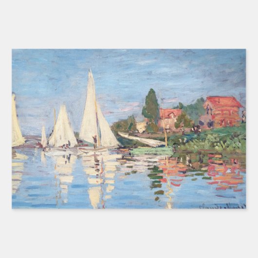 Claude Monet Masterstukselectie Inpakpapier Vel (Voorkant)