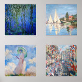 Claude Monet Masterstukselectie Muurkunst Sets (Voorkant)