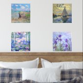 Claude Monet Masterstukselectie Wijn Charm Muurkunst Sets (Slaapkamer)