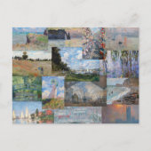 Claude Monet - Masterwerken Patchwork Briefkaart (Voorkant)