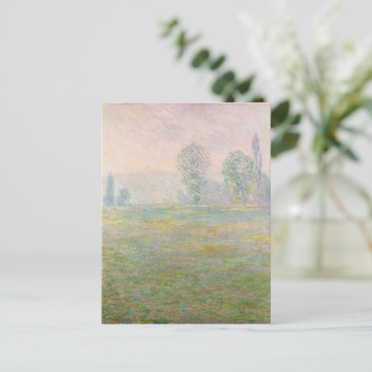 Claude Monet | Meadows in Giverny, 1888 Briefkaart (Staand voorkant)