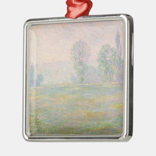 Claude Monet | Meadows in Giverny, 1888 Metalen Ornament (Links)