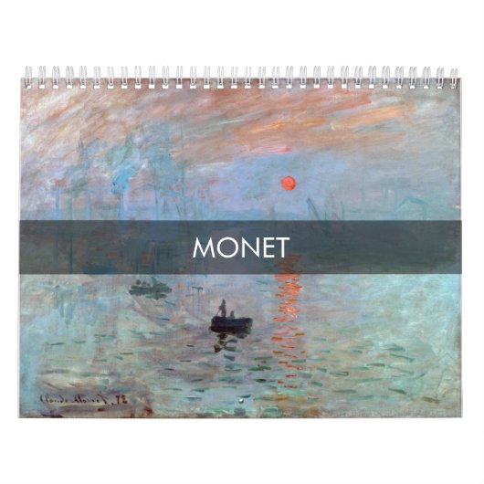 Claude Monet Meesterwerk Kalender (Hoes)