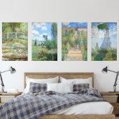Claude Monet  meesterwerken Muurkunst Sets (Slaapkamer)