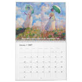 Claude Monet Meesterwerken Selectie Kalender (Jan 2027)