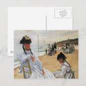 Claude Monet Moeder en Kind Moederdagkaart Briefkaart (Voorkant / Achterkant)