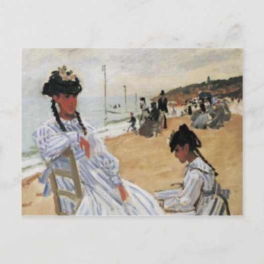 Claude Monet Moeder en Kind Moederdagkaart Briefkaart (Voorkant)
