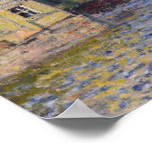Claude Monet - Molens bij Zaandam Poster (Hoek)