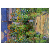 Claude Monet Monet's tuin in Vétheuil Snijplank (Voorkant)