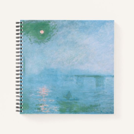 Claude Monet - Morning Notitieboek (Voorkant)