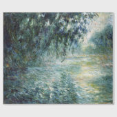 Claude Monet Morning over de Seine Cadeaupapier (Vlak)