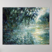 Claude Monet Morning over de Seine Poster (Voorkant)