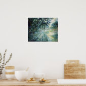 Claude Monet Morning over de Seine Poster (Keuken)