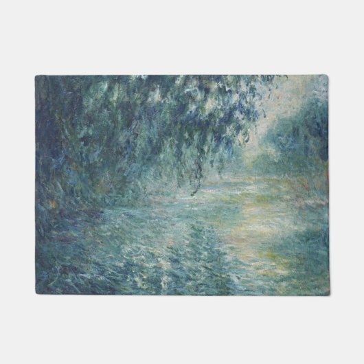 Claude Monet Morning over de zegen Deurmat (Voorkant)