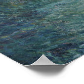 Claude Monet - Morning over de zegen Poster (Hoek)