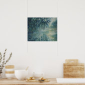 Claude Monet - Morning over de zegen Poster (Keuken)